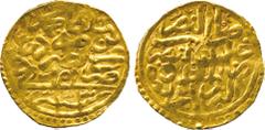 ISLAMIC COINS. Ottoman. Mehmet III, Gold Sultani, Amid 1003h, 3.41g (A 1340). Good very fine. £ 250-300
