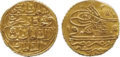 ISLAMIC COINS. Ottoman. Mahmud I, Gold Zar-i Mahbub, Misr 1143h, knot , 2.55g (Pere 563). Extremely fine. £200-250
