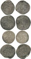 Islamic Coins, ARAB SASANIAN, ‘Abd Allah b. ‘Amir (c.41-45h), Silver Drachm, DA = Darabjird 43h, 2.86g (Walker p.48:Th.7; A 6); ‘Abd Allah b. Zubayr (60-73h), Silver Drachm (3), ART = Ardashir Khurra 