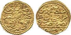 Islamic Coins, Ottoman, Muhammad III , Gold Sultani, Dimashq (100)3h, 3.42g (A 1339). Very fine . £200-250
