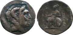 ANCIENT COINS, GREEK, Greek Silver Coins (7), comprising Attica, Athens (4th Century BC), Tetradrachm; Kingdom of Thrace, Lysimachos (323-281 BC), Tetradrachm; Akarnania, Anaktorion (c.350 BC), Stater