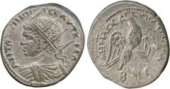 ANCIENT COINS, ROMAN COINS, Caracalla (AD 198-217), Silver Tetradrachm, minted at Beroea, Cyrrhestica, struck AD 215-7, radiate, draped and cuirassed facing left , rev eagle standing facing, head left