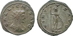 ANCIENT COINS, ROMAN ,Gallienus (AD 253-268), Antoniniani (6), mint of Antioch, Fortuna (RIC 613; MIR 1640b), emperor holding Victory (RIC 615; MIR 1641a), Aesculapius (RIC 632; MIR 1649g), Aeternitas