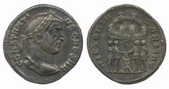 ROMAN COINS Marcus Aurelius (AD 161-180) Hostilian (AD 251) No.: 618 Estimate: £ 40 Hostillian, Sestertius 19.81g, bare bust right, rev PRINCIPI IVVENTVTIS S C , Apollo seated left holding branch and 