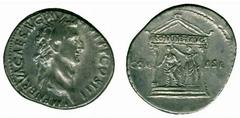 ANCIENT COINS Roman Nerva (AD 96-98) No.: 198 Estimate: £ 400.- Nerva, Cistophorus 10.61g, Ephesus or Pergamum, AD 97, IMP NERVA CAES AVG P M TR POT P P COS III, laureate head right, rev COM-ASI, temp