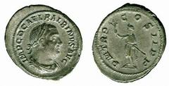 ANCIENT COINS Roman Balbinus (AD 238) No.: 269 Estimate: £ 200.- Balbinus (AD 238), Denarius 2.79g, IMP C D CAEL BALBINVS AVG, laureate and draped bust right, rev P M TR P COS II P P, emperor standing