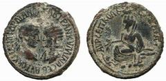 Roman Provincial Coinage Arabia No.: 149 Estimate: £ 100.- Singara, Gordian III and Tranquillina (241-244), AE 32mm, AUTOK K MANT GORDIANOC CAB TRANKULLINA CEB, confronted busts of Gordian III right (