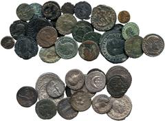 Roman Coins, Miscellaneous 3rd and 4th Century Roman Ae (24), Follis to Ae1, including Constantius I Chlorus (295-305), Constantine I (307-337), Helena, mother of Constantine, Constantius II (337-361)