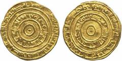 Fatimid. al-‘Aziz, Gold Dinar, al-Mansuriya 384h, 4.17g (N 765). Very fine. Estimate: £100-120