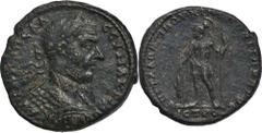ANCIENT COINS Roman Provincial, Moesia Inferior, Nikopolis, MacrinusRoman Provincial Moesia Inferior, Nikopolis, Macrinus (217–218), AE Obverse: Macrinus laureate cuirassed bust right AVT K OΠΠEΛΛ CEV