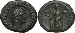 ANCIENT COINS Roman Provincial, Egypt, Alexandria, Diocletianus, TetradrachmRoman ProvincialEgypt, Alexandria, Diocletianus (284–305), Tetradrachm 284-285 Obverse: laureate bust right A K Γ OVAΛ ΔIOKΛ