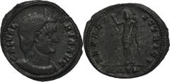 ANCIENT COINS Roman Imperial, Galeria Valeria, FollisRoman ImperialGaleria Valeria (293-311), Follis 309-310, Heraclea mintObverse: diademed and draped bust right GAL VALERIA AVG Reverse: Venus standi