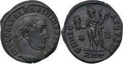 ANCIENT COINS Roman Imperial, Maximinus II Daia, FollisRoman Imperial Maximinus II Daia (305–313), Follis 312, Antioch mint Obverse: laureate head right IMP C GAL VAL MAXIMINVS P F AVGReverse: JGenius