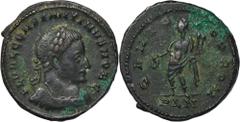 ANCIENT COINS Roman Imperial, Constantine I the Great, Follis - RARERare large follis of Constantine I the Great. Roman ImperialConstantine I the Great (307–337), Follis 307, London mintObverse: laura