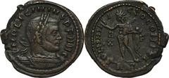 ANCIENT COINS Roman Imperial, Licinius I, FollisRoman ImperialLicinius I (308-324), Follis 314-315, Rome mintObverse: laurate cuirassed bust right IMP LICINIVS P F AVGReverse: Sol standing left, holdi