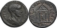 ANCIENT COINS Roman Provincial, Thrace, Hadrianopolis, Gordian III, AE - RARERare bronze, R4 in Ivan Varbanov's 'Greek Imperial Coins' catalogue.Roman Provincial Thrace, Hadrianopolis, Gordian III (23