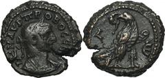 ANCIENT COINS Rome Provincial, Egypt, Alexandria, Probus, TetradrachmChipped.Provincial Rome Egypt, Alexandria, Probus (276-282), Tetradrachm 279/280, Alexandria mint Obverse: laureate bust rightΑ Κ Μ