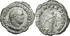 ANCIENT COINS Roman Imperial, Balbinus, Denarius - RAREVery rare denarius of Balbinus, one of the shortest reigning Emperors in Roman history. Balbinus was proclaimed emperor at the same time as Pupie