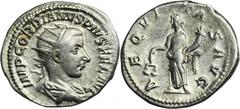 ANCIENT COINS Roman Imperial, Gordian III, AntoninianusRoman ImperialGordian III (238-244), Antoninianus 240, Rome mint Obverse: radiate, draped and cuirassed bust rightIMP GORDIANVS PIVS FEL AVGRever