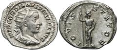ANCIENT COINS Roman Imperial, Gordian III, AntoninianusRoman ImperialGordian III (238-244), Antoninianus 241-243, Rome mint Obverse: radiate, draped and cuirassed bust rightIMP GORDIANVS PIVS FEL AVGR