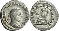 ANCIENT COINS Roman Imperial, Philip I, AntoninianusRoman Imperial Philip I Arab (244-249), Antoninian 244-247, Rome mint Obverse: radiate, draped bust right IMP M IVL PHILIPPVS AVG Reverse: Roma seat