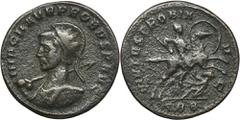 ANCIENT COINS Roman Imperial, Probus, AntoninianusRoman ImperialProbus (276–282), Antoninianus 276-282, Serdica mintObverse: bust of Probus, radiate, helmeted, cuirassed, left, holding spear and shiel