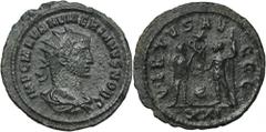 ANCIENT COINS Roman Imperial, Numerian, AntoninianusNice antoninianus of Numerian, as Ceasar, minted in Antioch under Carus.Roman Imperial Numerian (283-284), Antoninianus 282-283, Antioch mint Obvers