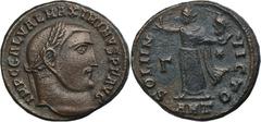 ANCIENT COINS Roman Imperial, Maximinus II Daia, FollisRoman Imperial Maximinus II Daia (305–313), Follis 312, Antioch mint Obverse: laureate head right IMP C GAL VAL MAXIMINVS P F AVGReverse: Sol sta