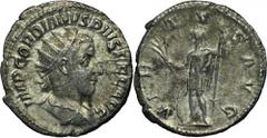 ANCIENT COINS Roman Imperial, Gordian III, AntoninianusRoman ImperialGordian III (238-244), Antoninianus 240, Rome mint Obverse: radiate, draped and cuirassed bust right IMP GORDIANVS PIVS FEL AVGReve