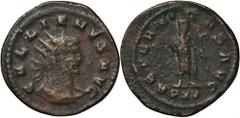 ANCIENT COINS Roman Imperial, Gallienus, AntoninianusRoman Imperial Gallienus (253-268), Antoninianus 267, Asian mintObverse: radiate, draped and cuirassed bust right GALLIENVS AVGReverse: Saturn stan