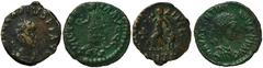ANCIENT COINS Set, Roman Imperial, AE (2 pcs.)Set of two Roman bronze coins: Valentinian II and Arcadius. Zestaw dwóch brązów: Walentyniana II i Arkadiusza.