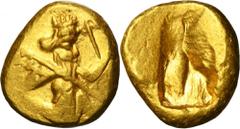 PREMIUM ANCIENT AND WORLD COINS Greece, Persia, Achaemenid Kingdom, Darius I to Xerxes I, Stater (Daric)Greece Persia, Achaemenid Kingdom, Darius I to Xerxes I (485–420 BC), Stater (Dareic) Obverse: t