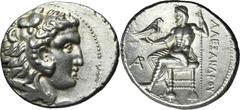 PREMIUM ANCIENT AND WORLD COINS Greece, Macedonia, Alexander III the Great, TetradrachmGreece Macedonia, Alexander III the Great (336-323 BC), Tetradrachm 330-220 BC, Byblos mint Obverse: head of Hera