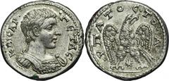 PREMIUM ANCIENT AND WORLD COINS Roman Provincial, Syria, Laodicea ad Mare, Geta, Tetradrachm - VERY RAREVery rare and beautiful Tetradrachm of Geta, practically not available in trade.Only one known t