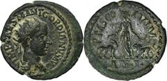 ANCIENT COINS Roman Provincial, Moesia Superior, Viminacium, Gordian III, AERoman Provincial Moesia Superior, Viminacium, Gordian III (238-244), AE 239/240, Viminacium mint Obverse: radiate, draped an