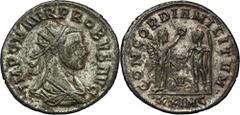 ANCIENT COINS Roman Imperial, Probus, AntoninianusRoman Imperial Probus (276–282), Antoninianus 276-282, Cyzicus mintObverse: radiate, draped and cuirassed bust right IMP C M AVR PROBVS P F AVGReverse