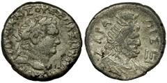 Roman Provincial Rome Provincial, Egypt, Alexandria, Titus, Billon Tetradrachm - VERY RAREVery rare Alexandrian tetradrachm of Titus with a bust of Sarapis on the reverse. We found only 4 records on C