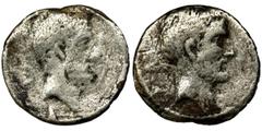 Roman Republic Roman Republic, Brutus, DenariusRare denarius from the famous Brutus, a conspirator and one of Julius Caesar's assassins.Roman RepublicQ. Servilius Caepio (M. Junius) Brutus (84-42 BC),