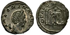 Roman Imperial Roman Imperial, Salonina, AntoninianusRoman Imperial Salonina (253-268), Antoninianus, Colonia Agrippinensis mintObverse: draped bust right, wearing stephane and set upon crescent SALON
