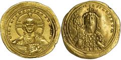 Byzantine Empire Cesarstwo Bizantyjskie, Konstantyn VIII, Histamenon nomisma - RZADKIRzadko spotykana moneta, piękna zachowana, centrycznie wybita z menniczym awersem. Cesarstwo BizantyjskieKonstantyn