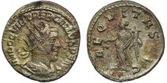 ANCIENT COINS Roman Imperial, Trebonianus Gallus, AntoninianusRoman Imperial Trebonianus Gallus (251-253), Antoninianus 251-253, Antioch mint Obverse: radiate, draped and cuirassed bust right IMP C C 