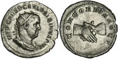 ANCIENT COINS Roman Imperial, Balbinus, DenariusDenarius of Balbinus, one of the shortest reigning Emperors in Roman history. Balbinus was proclaimed emperor at the same time as Pupien, so that at the