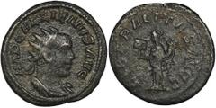 ANCIENT COINS Roman Imperial, Gallienus, AntoninianusRoman Imperial Gallienus (253-268), Antoninianus 256-257, Rome mintObverse: radiate head right IMP GALLIENVS AVGReverse: Liberalitas standing to le