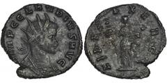 ANCIENT COINS Roman Imperial, Claudius II Gothicus, Antoninianus - RARERare issue with Fides on the reverse.Roman Imperial Claudius II Gothicus (268–270), Antoninianus 268-270, Rome mint Obverse: radi