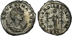 ANCIENT COINS Roman Imperial, Severina, AntoninianusInteresting coin due to the fact that it was minted for Severina. Her coins appear in circulation relatively rarely.In 274 AD Aurelian began a great