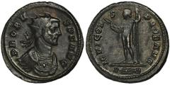 ANCIENT COINS Roman Imperial, Probus, AntoninianusRoman Imperial Probus (276-282), Antoninianus 281, Rome mint Obverse: radiate bust of the emperor right PROBVS P F AVGReverse: Jupiter standing left, 
