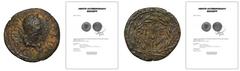 ANCIENT COINS Roman Provincial, Thrace, Perinthus, Poppaea, Diassarion - RARE, ex. Hendin with certificateRare diassarion of Poppaea, Nero's second wife, who was previously married with Otho, in Varba