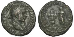 ANCIENT COINS Roman Imperial, Geta, As - RARERare as of Geta, only 9 listings on Coinarchives. Roman ImperialGeta (209-212), As 210, Rome mint Obverse: laureate head of Geta to right IMP CAES P SEPT G