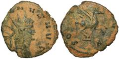 ANCIENT COINS Roman Imperial, Gallienus, AntoninianusRoman Imperial Gallienus (253-268), Antoninianus 267-268, Rome mintObverse: radiate head right GALLIENVS AVGReverse: pegasus springing to right, H 