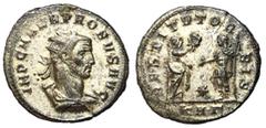 Roman Coins Probus, 276 - 282 AD AE Antoninianus, Serdica Mint, 23mm, 3.55 grams Obverse: IMP C M AVR PROBVS P F AVG, Radiate, draped and cuirassed bust of Probus right. Reverse: RESTITVT ORBIS, Femal